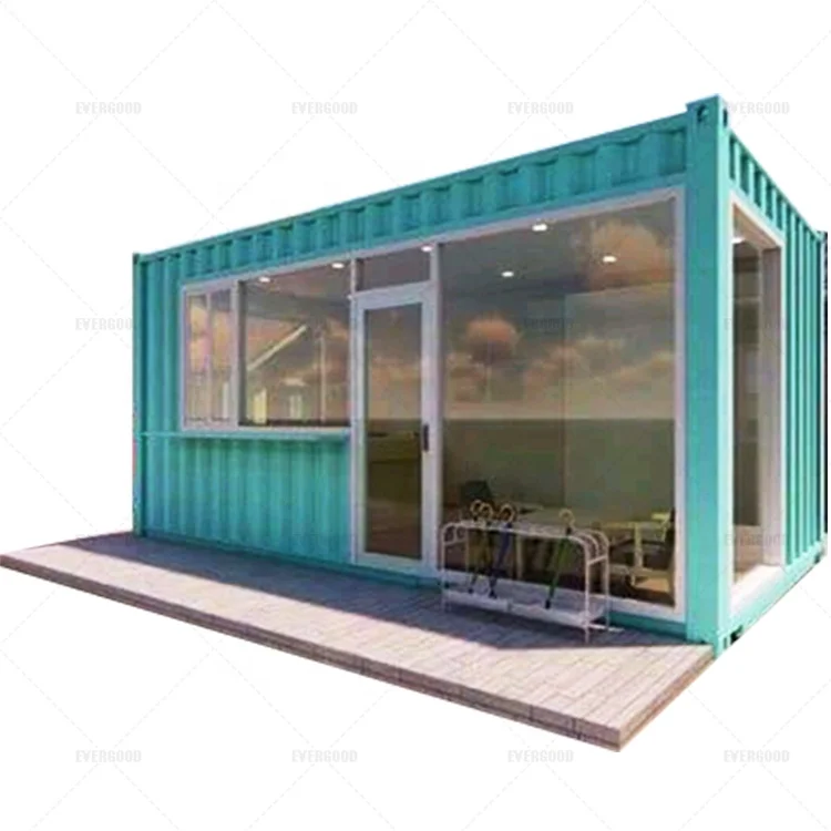 Mobile nail kiosk portable prefab coffee shop kiosk designs container house