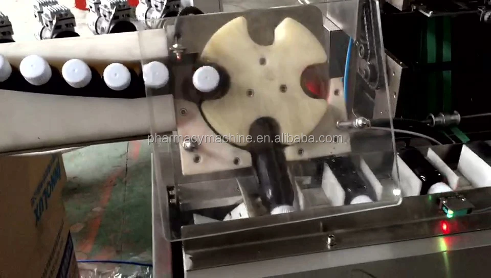 Low Price China Manufacturers Vertical Interval Pharmaceutical Aluminum Tube Antibiotic Ointment  Cartoning Machine