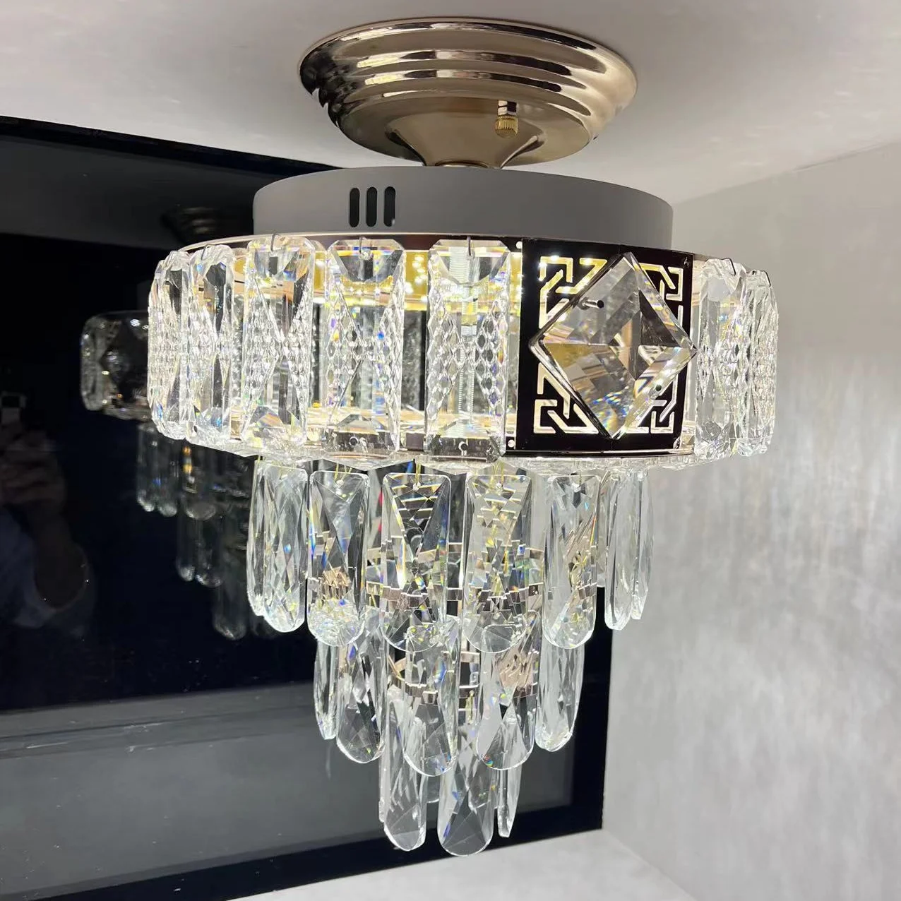 2022 New design Best sell  modern led crystal chandelier hanging light for home decorative  High quality and factory cheap price