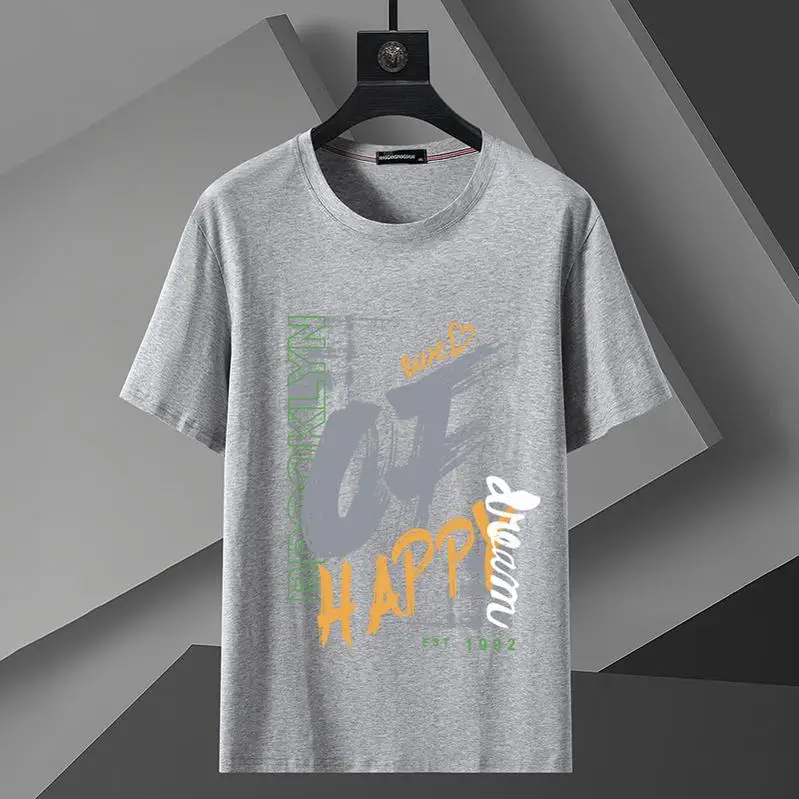 T-Shirt Sleeved Summer Original Sports White Green Oversize For Men Cotton High Quality Embroidery Classic T-Shirt With Arrows