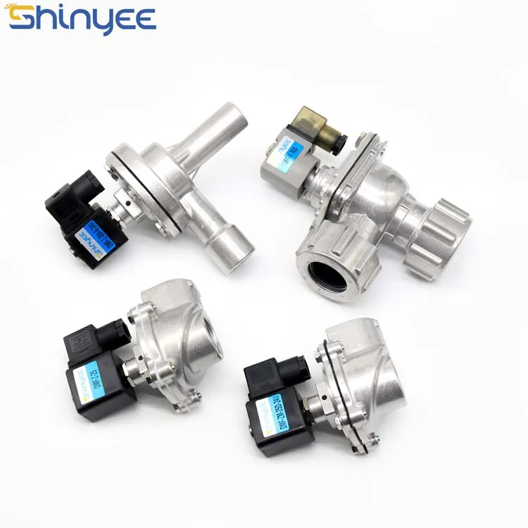 SHINYEEPNEUMATIC popular products 2023 trending DMF-Y-76S normally open stainless steel solenoid valve pulse valve