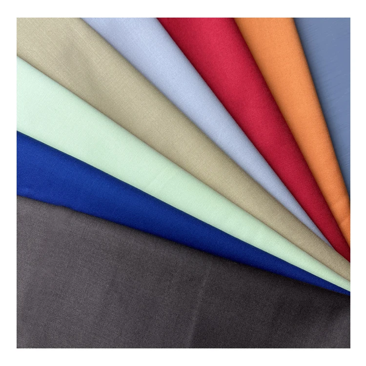multicolor soft Wrinkle Resistant rayon polyester 4 way stretch fabric`