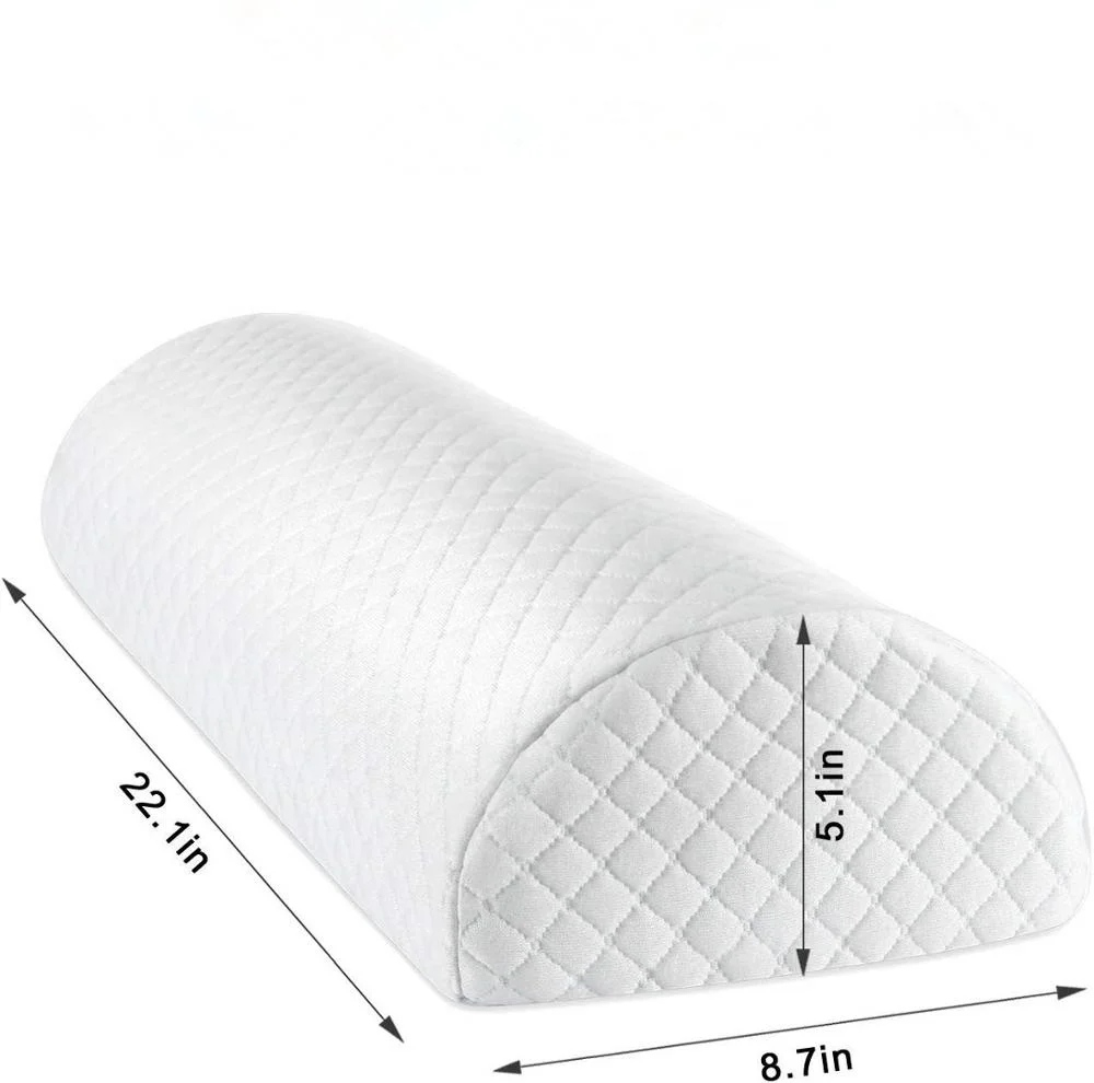 
Premium Quality Memory Foam Bed Wedge Pillow Knee Support Cushion Cover 