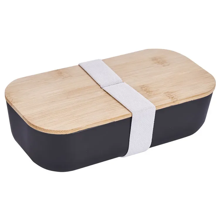 Eco Friendly Leakproof Bamboo Lid Melamine Plastic Kids School Bento Lunch Box Food Container