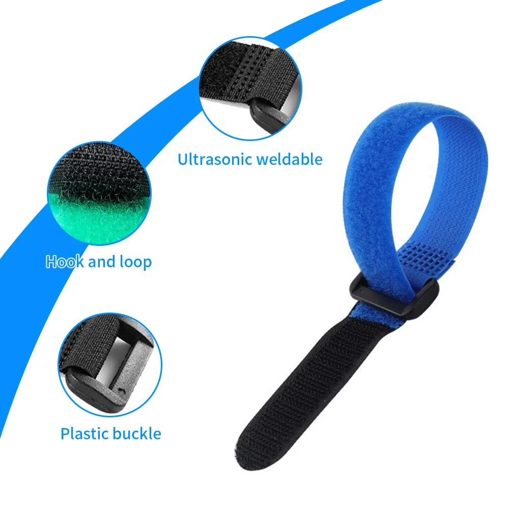 adjustable bike hook and loop bike adjustable elastic cinch binding straps adjustable elastic 18mm velcro strap