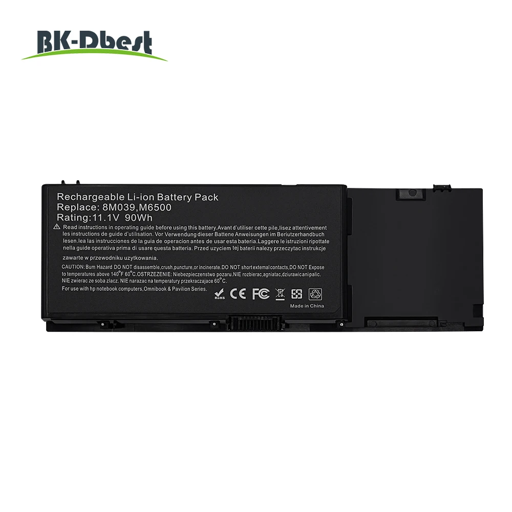 Аккумулятор BK-Dbest для ноутбука Dell Precision M6400 Dell Precision M6500, подходит для C565C DW554 F678F G102C J012F KR854 P267