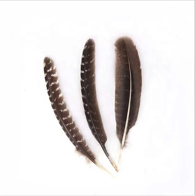 Оптовая продажа высококачественное перо для женщин «сделай сам» в виде крыла индейки 20-30 см Натуральное