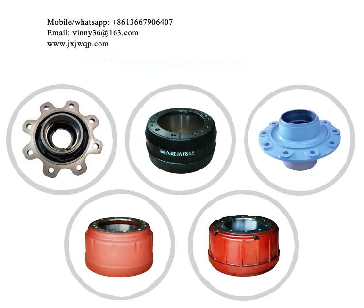 
Hande Supplier DZ9112340006 Rear Brake Drums For Shacman Dump Truck 