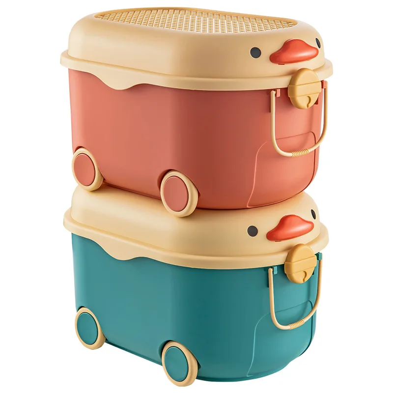 Cartoon Kids Box Bins Toy Storage Organizer Organizer Multifunction Fashion Modern