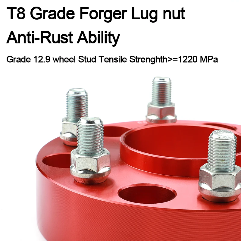  Reecheng 1 25 дюймов 6*135 черный 6061-T6 кованые M14x2 Hubcentric прокладки