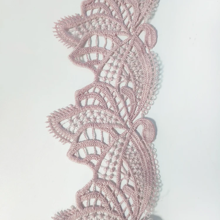 Wholesale water soluble lace 8cm clothing accessories skirt elastic lace