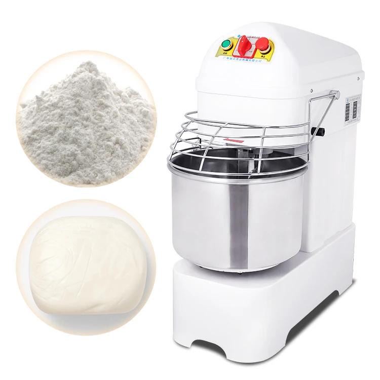 
50 Liter Stand Kneader Bakery Kitchen Flour Dough Mixer Blender Industry Spiral Dough Mixer Food Bread Cake Pizza Dough Mixer 