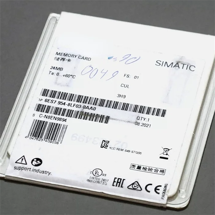 NLS brand new and original Simatic Memory Card 24MB CPU SINAMICS 6ES7954-8LF03-0AA0 MINT CONDITION