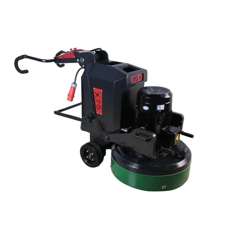 X75 Automatic Fine Grinding Concrete Floor Grinder Easy-to-Operate Motor Core Component Various Construction Sites Used