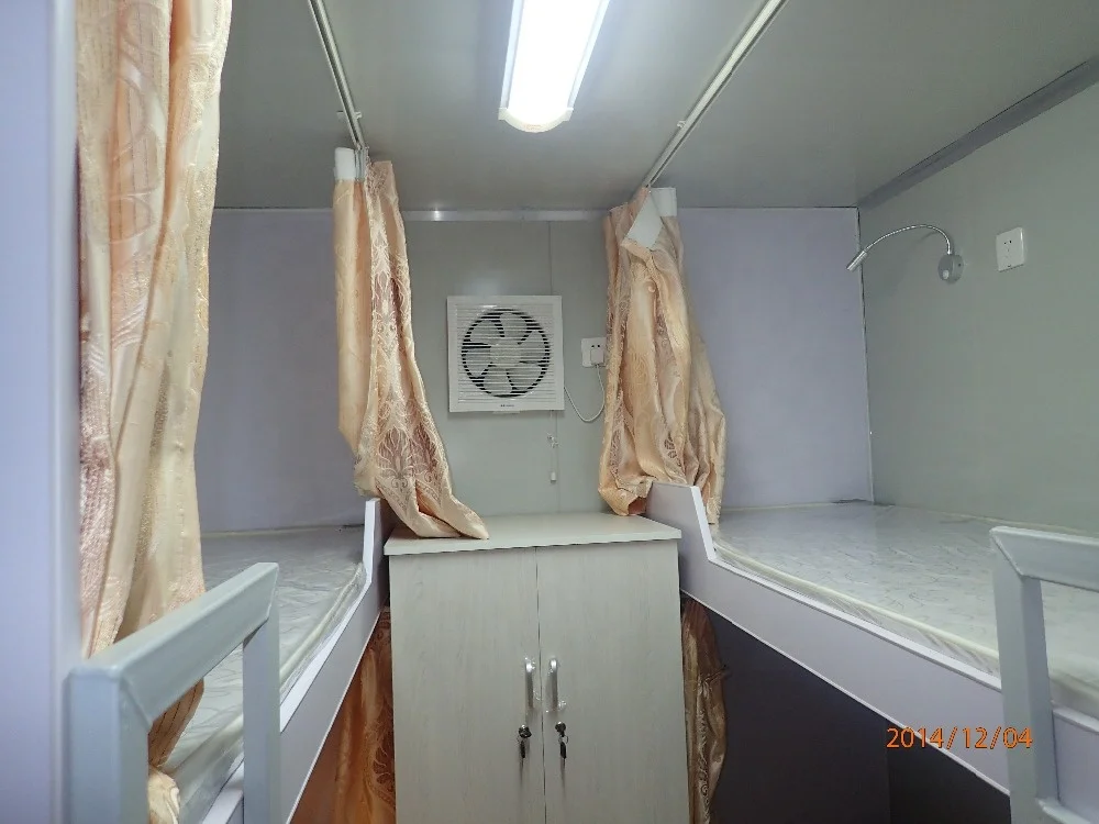 20 ft Mobile Prefabricated Shipping Container Cheap or villa House Dormitory Living Room