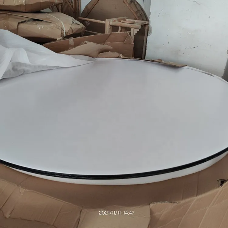 Modern Design Hall Fold able Short Table Round Bed Linings Dinner Small Table
