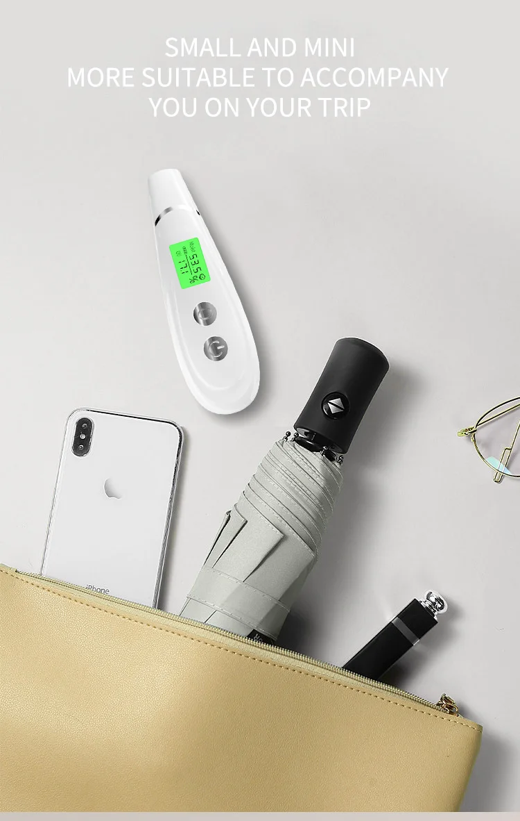 2024 New Analysis Moisture Device Skin Detector Lcd Display Skin Analyzer Water Oil Teste