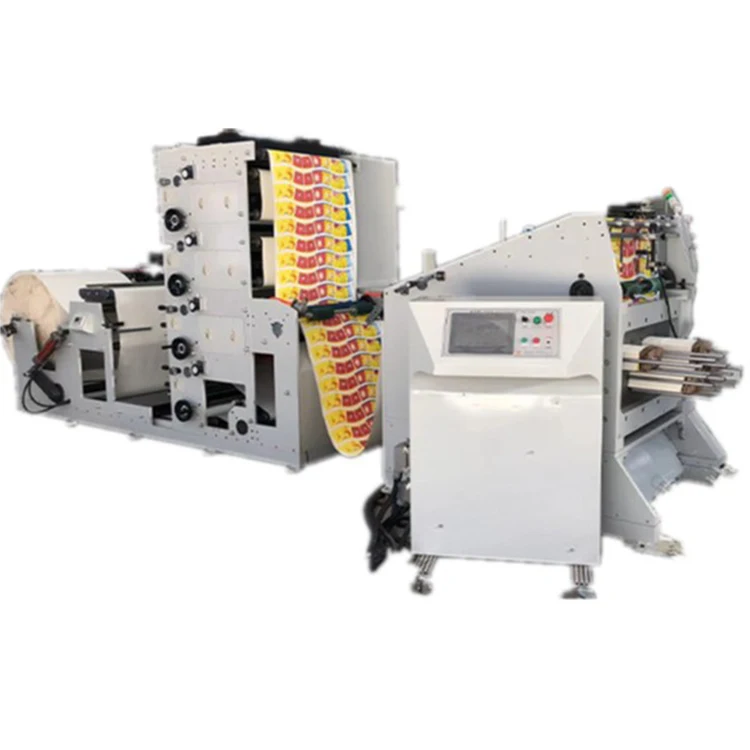 4 Color Paper Cup Printing Conjoined Die-Cutting Machine
