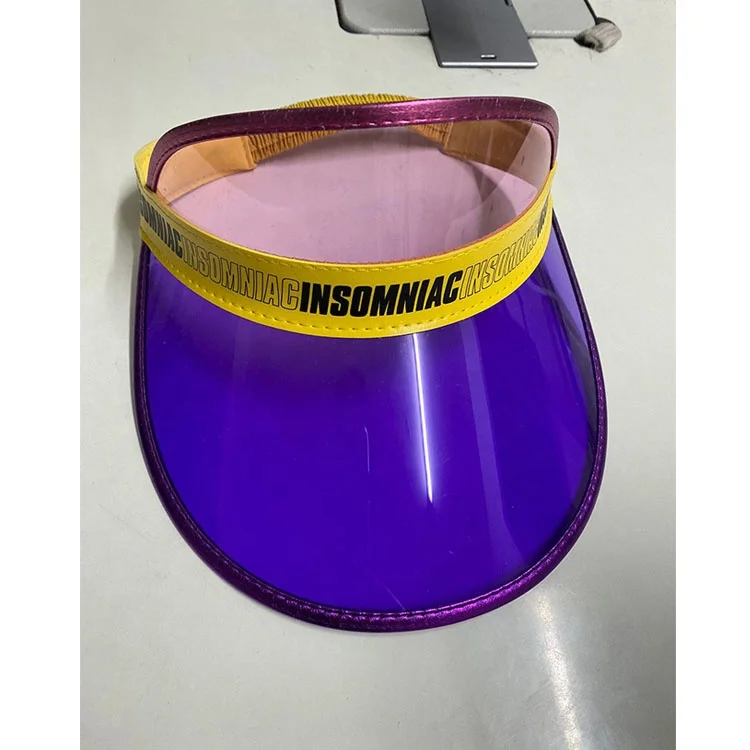 Custom men women TRUMP visor hat printed logo sports visor uv plastic pvc gorras trump visor for golf tennis running football