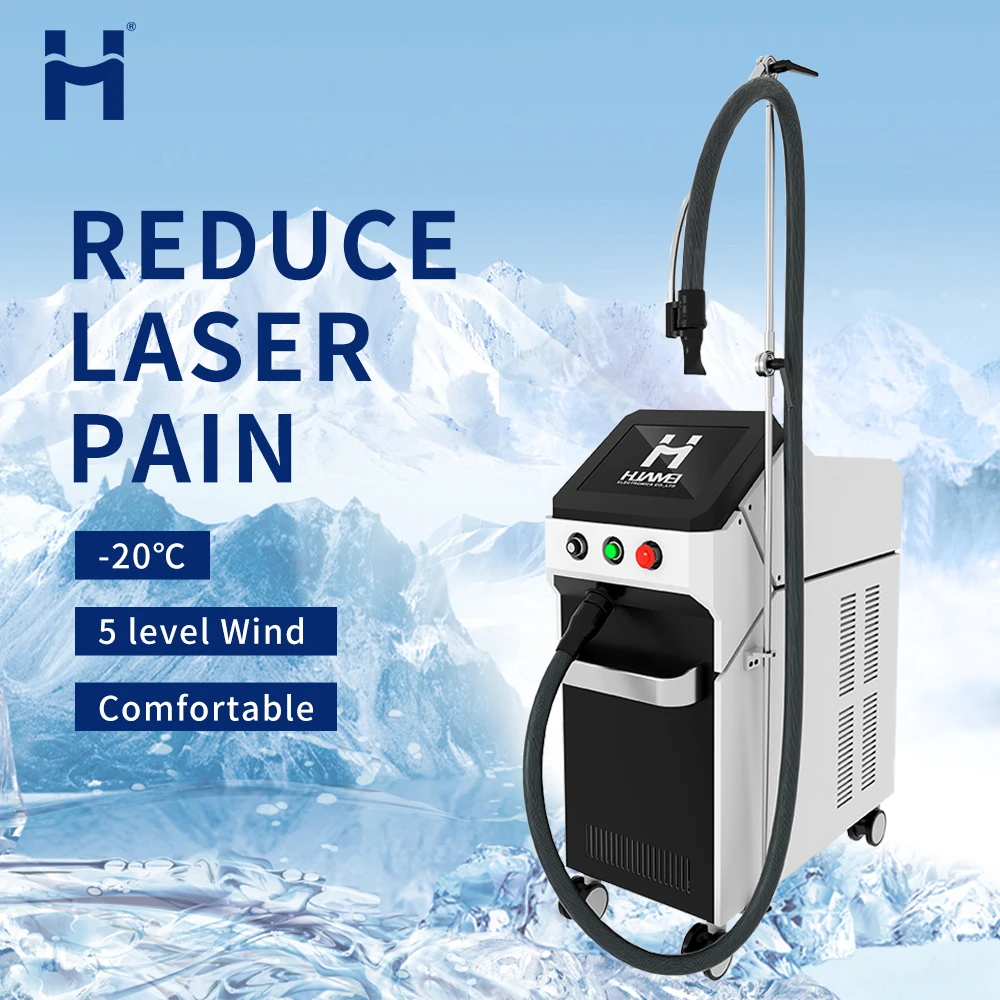 For Beauty Equipment During Laser Treatment Skin Air Cooling Cooler Machine
