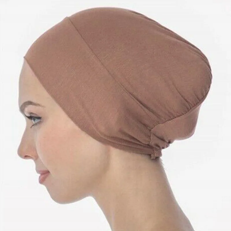 Hijab Caps Premiium stretchy jersey cotton muslim inner tube undercap instant bonnet hijab scarf caps underscarf