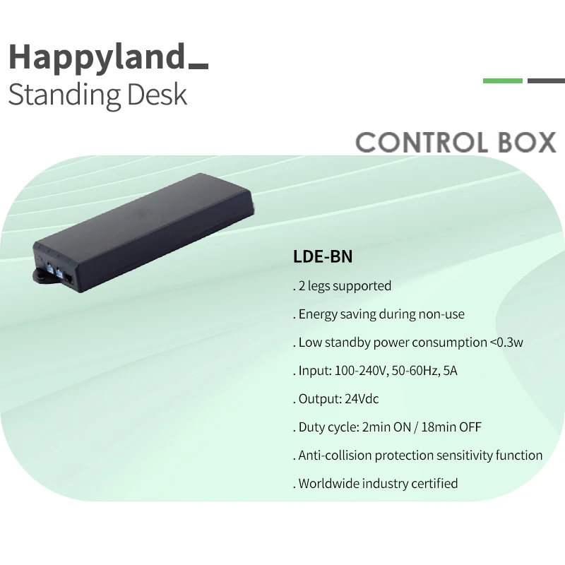 BB One Leg Home Office Furniture Table Control Box For Electric Height Adjustable Standing Desk Frame