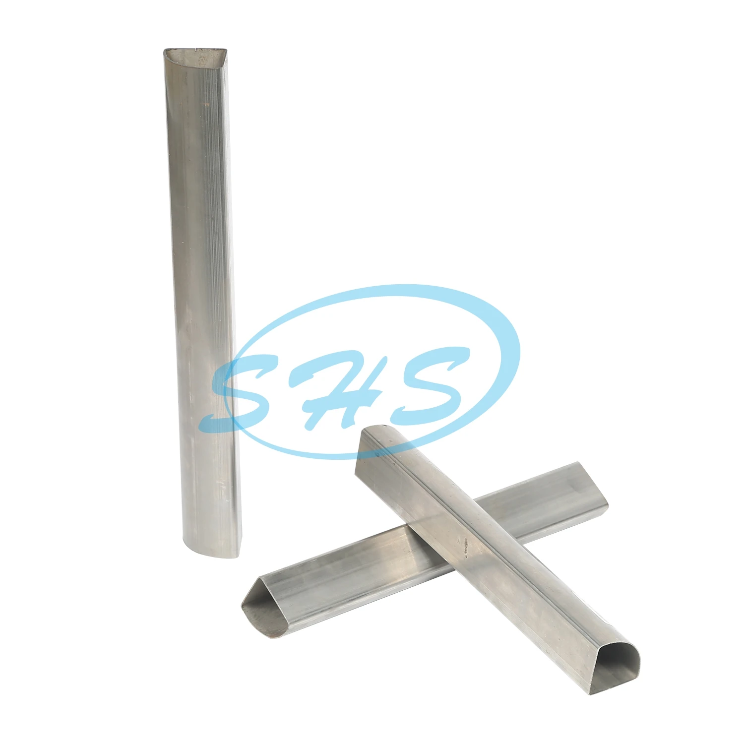 AISI 201 304L 316L stainless steel quarter round tubes /pipes with polishing surface for furniture, building construction