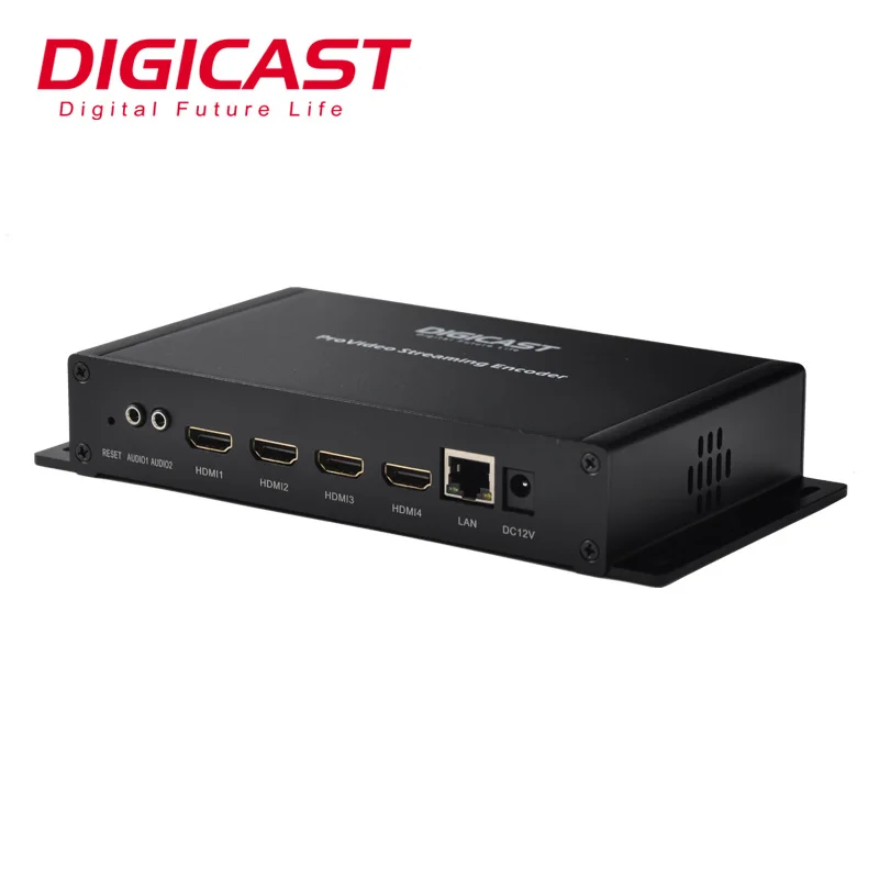 IPTV h265 4 канала энкодера Live iptv потокового вещания энкодера в больницу или отель