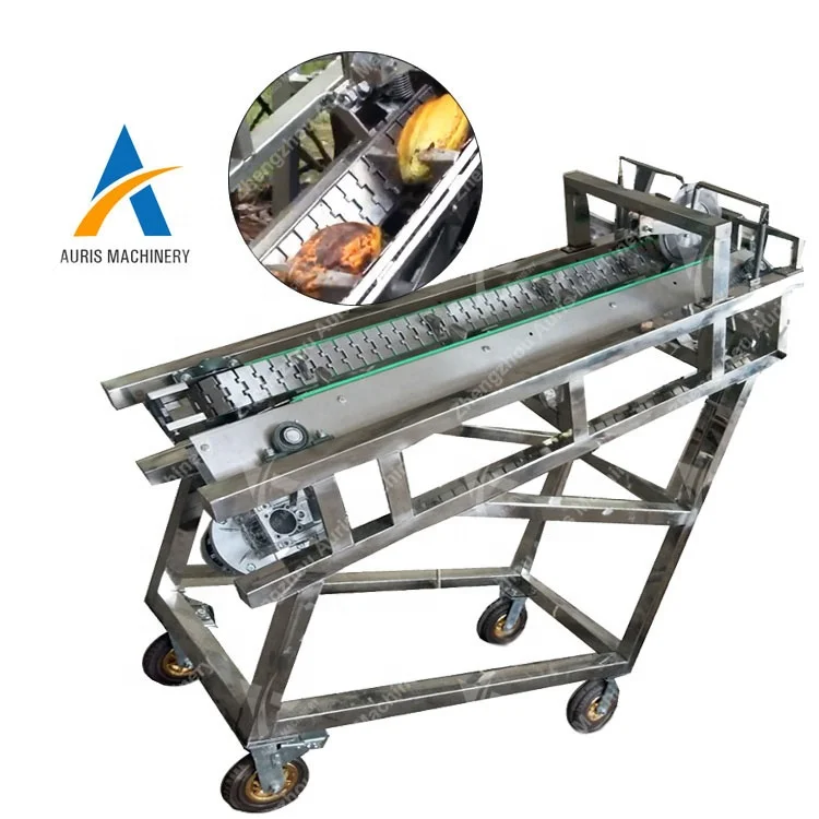 Best price cacao pod cutter cocoa pod cracking machine