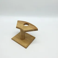 Natural eco-friendly bamboo sushi roll holder Japanese sushi stand rack custom logo