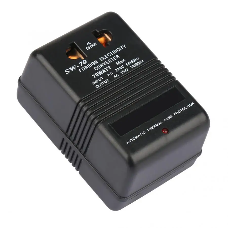 SW-70 220V до 110 работающих от источника постоянного тока силовой трансформатор понижающий преобразователь напряжения