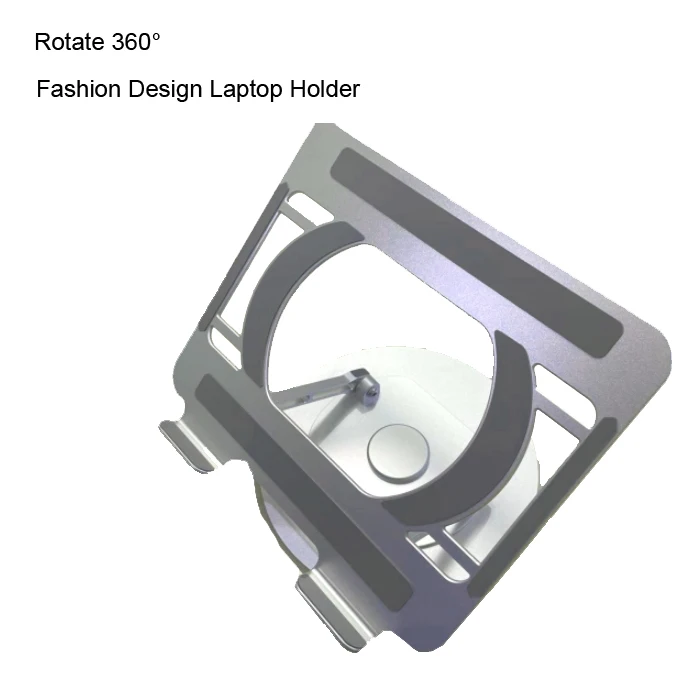 Computadora Portatil Soporte Para Laptop Travel Double Folding Computer Portable Foldable Adjustable Laptop Stand Holder