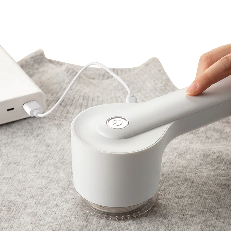 Outdoor Mini Portable Lint Remover USB Rechargeable Travel Electric Clothes Sweater Ball Home Office Electric Ball Remover