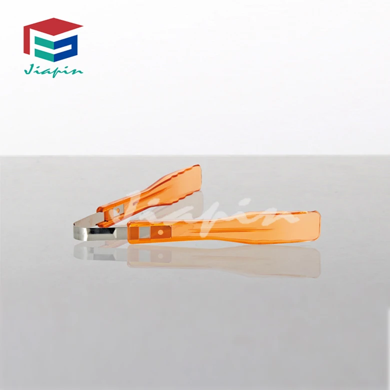 HOT SELL IN STOCK Food Grade PC Plastic Salad Tongs Kitchen Utensil  Bread Ice Salad Plastic Serving Tongs