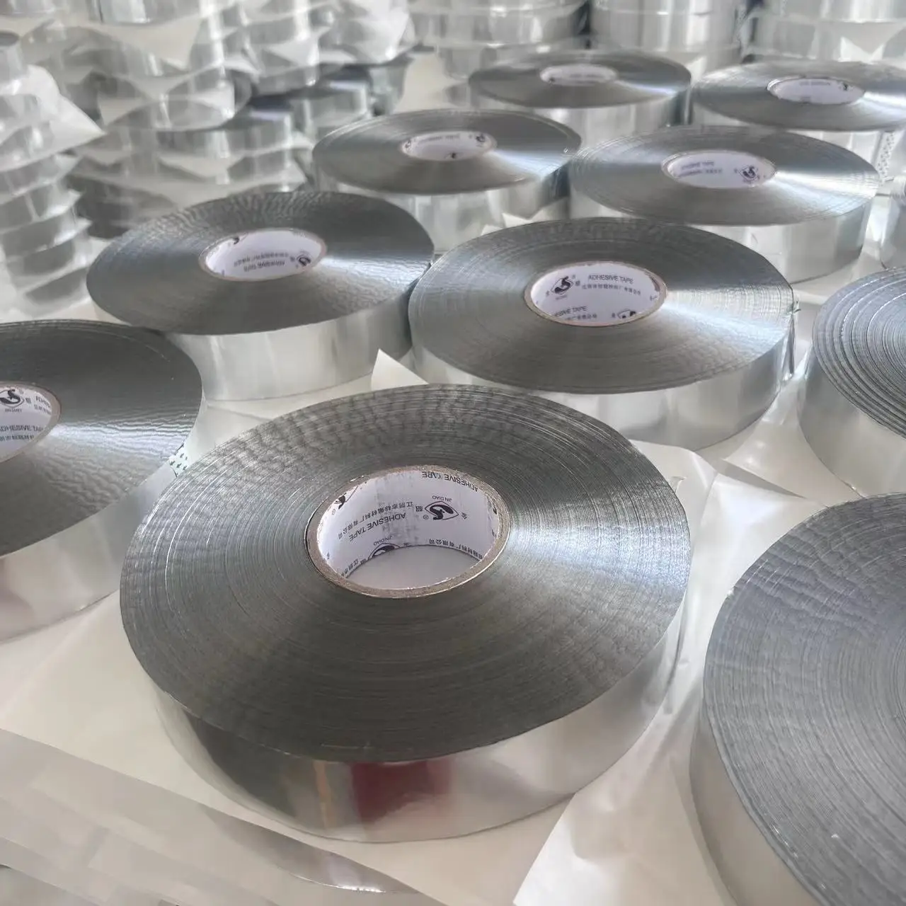 High Temperature Insulation HVAC Heat Resistant Adhesive Refrigerator Custom Aluminum Foil Adhesive Tape