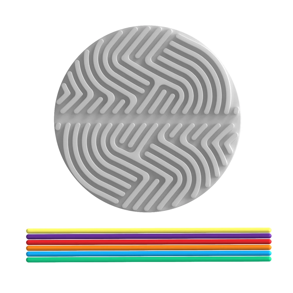 Custom Wholesale Autism Sensory Products Fidgets Pad Busy Board for Stress Relief Fidget Toys Silicone Sensory Activity Board