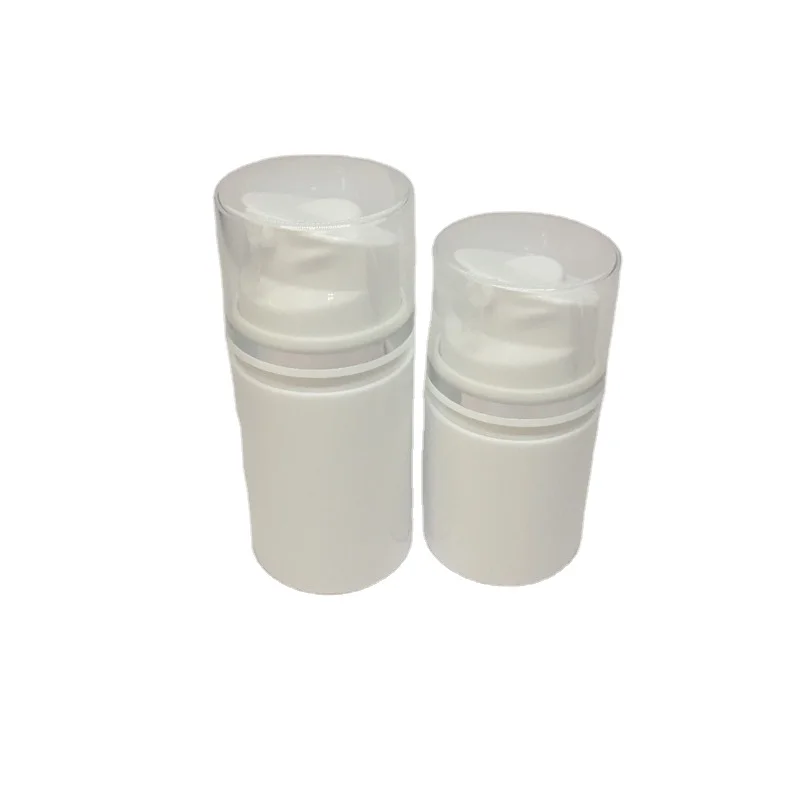 supplier factory ruipack Empty 30ml 50ml 100ml 150ml Plastic Airless Pump Bottles for Cream and Lotion Cosmetics