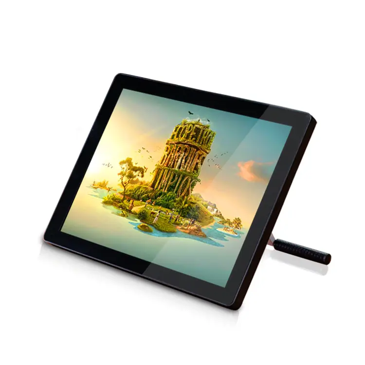 15 17 22 inch industrial touch screen android panel pc 10 points touch screen monitors lcd enclosure new aluminum embedded
