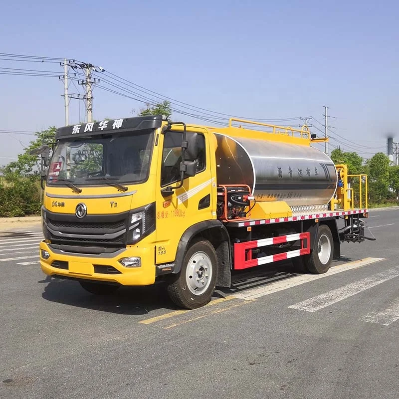Dongfeng Intelligence 7000L асфальтовый распылитель грузовик распределитель битума для дорожного строительства