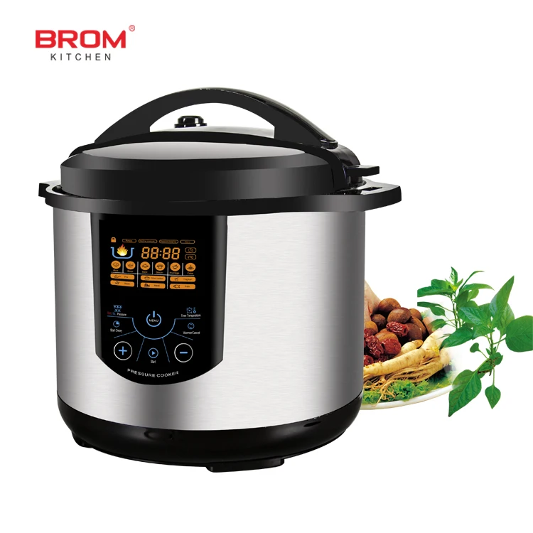 In stock Factory Direct New 6L Non-Stick Coating Inner Pot Household Coocker Electric Pressure Cooker