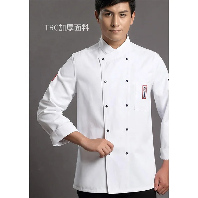 
Manufacturer Supplier Restaurant Kitchen Cookwear Chef Uniform Jacket Chef Coats 