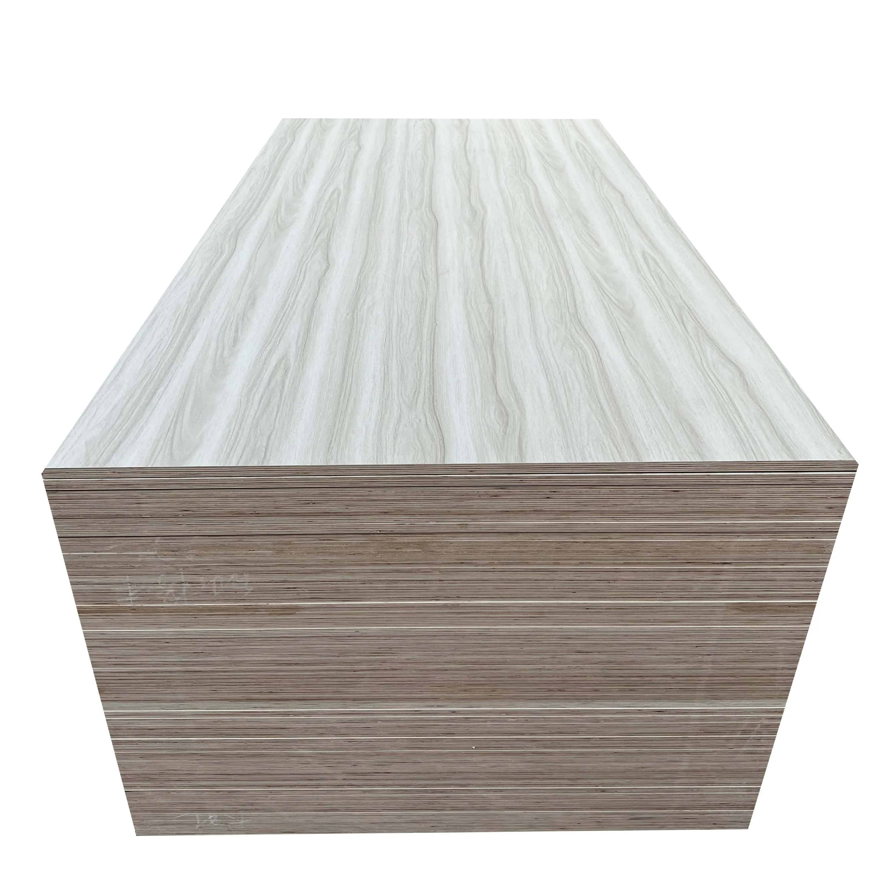 Good Selling 4x8 Feet Wooden Veneer Board Melamine Laminated Plywood Board Block board 18mm For Furniture