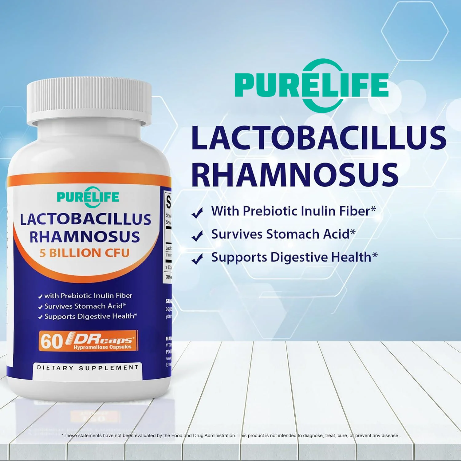 Высококачественные пищевые добавки пробиотики Lactobacillus Rhamnosus капсулы