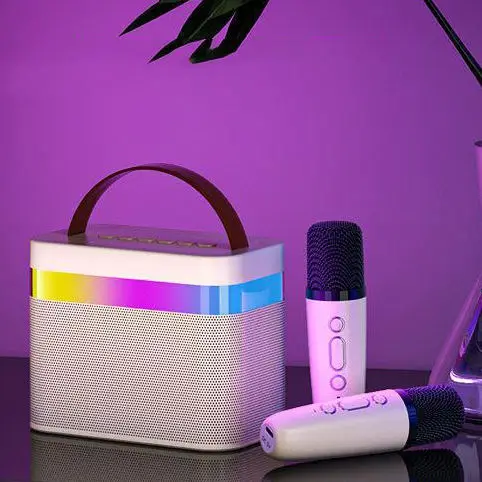 Мини портативный динамик для улицы мини-Колонка вечеринки бас HIFI BT с микрофоном Домашняя Беспроводная
