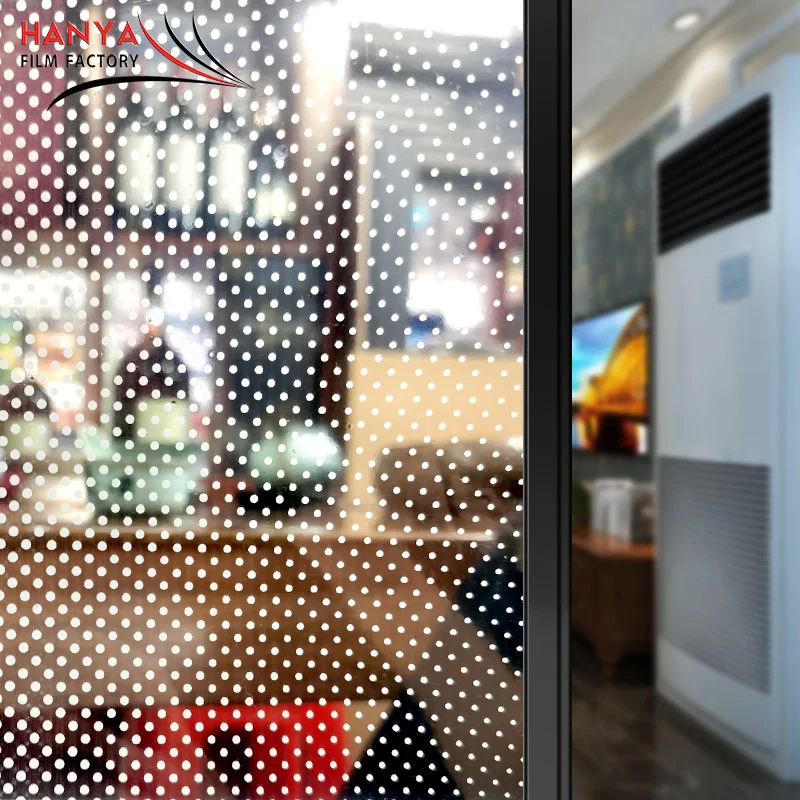 Оконная пленка самоклеящиеся наклейки в белый горошек для девочек, очки пленка стекло пленка для окон