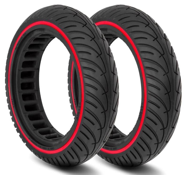 Electric Scooter Tires,Anti-Skid Explosion-Proof Solid Tires,Front or Rear Honeycomb Replacement Tires for M365 Electric Scooter