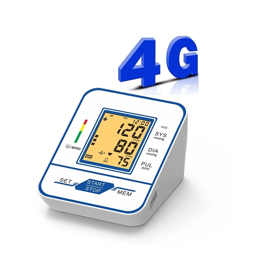 4G Smart Telehealth Selling Automatic Usb Sphygmomanometer Arm Bp Machine Electric Digital Medical Gauges Blood Pressure Monitor