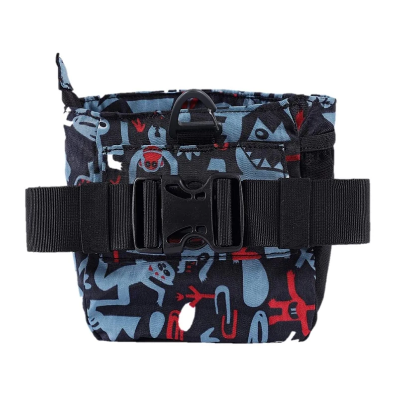 
Hands-free dog training treat pouch poop bag dispenser removable waist belt clip for everyday walks and training feed 