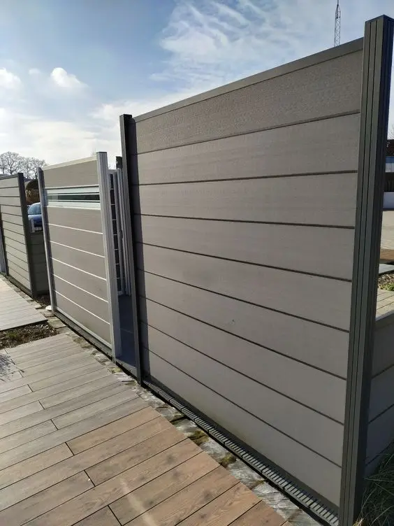 house privacy cheap aluminium decorative fencing panels pools plinth slats wpc prices laser cut aluminum fencing