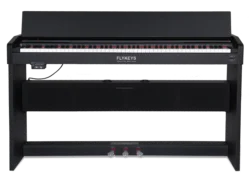 Flykeys Digital Upright Piano 88 Keys Piano German Famous Acoustic Piano Sound Sampling FK100